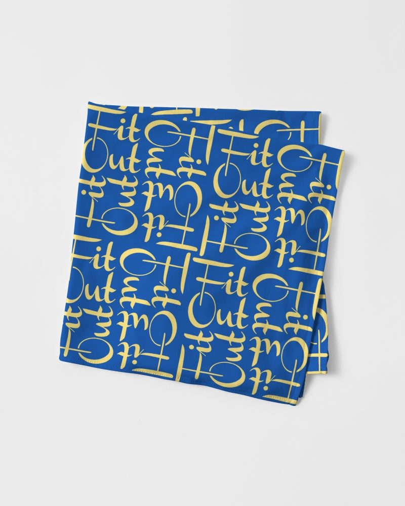 Dark Blue Raspberry Bandana Set