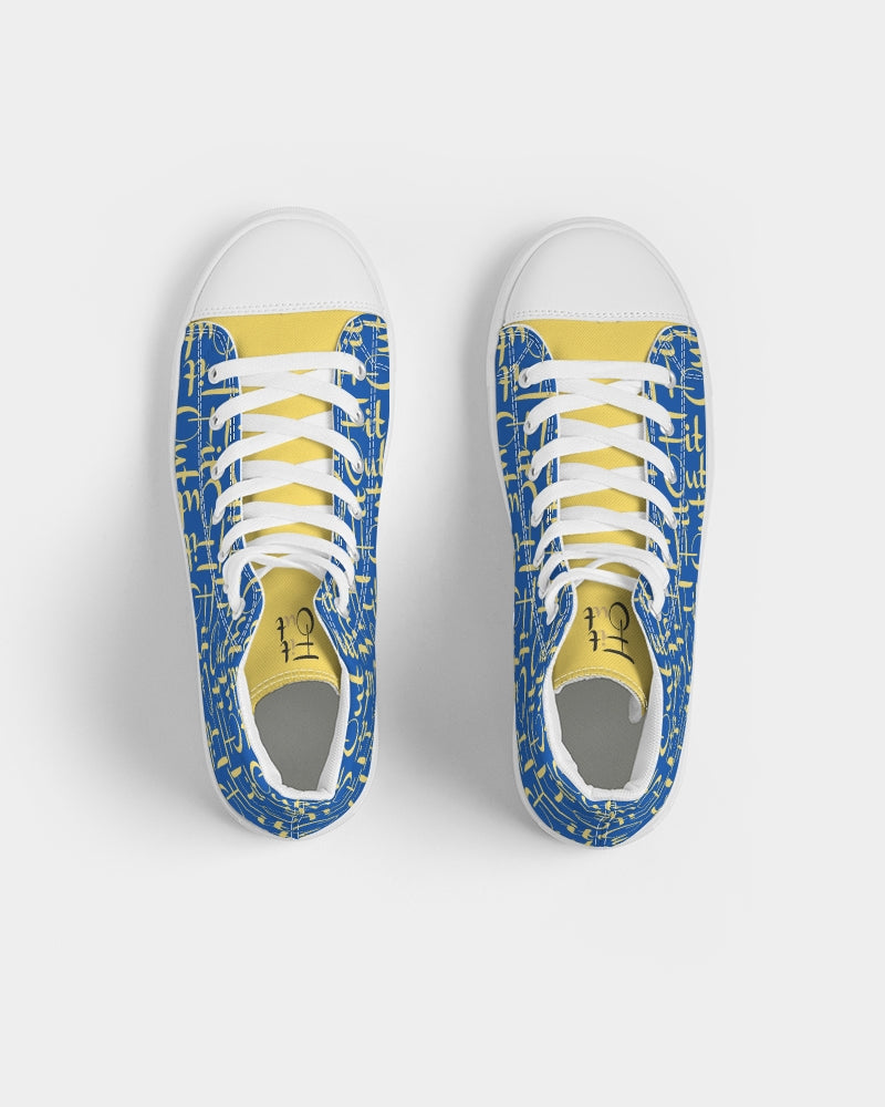 Dark Blue Raspberry Men's Hightops