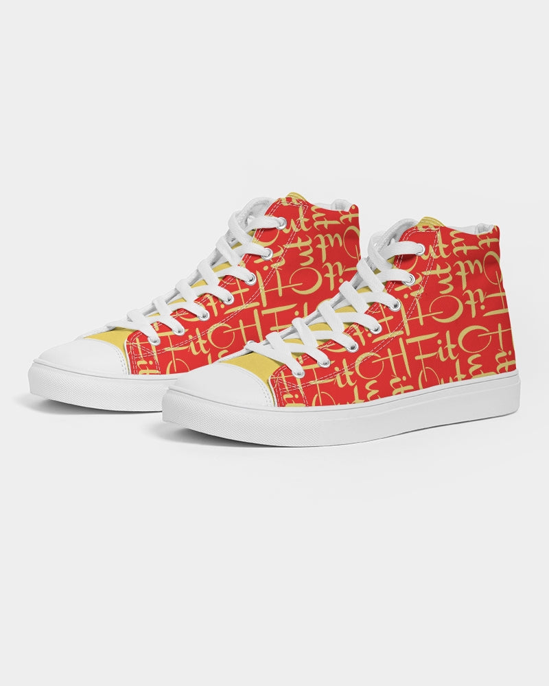 Golden Red Women's Apple Hightops