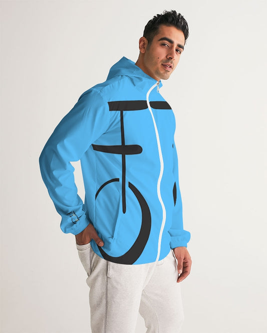 Blue Raspberry Men's Windbreaker