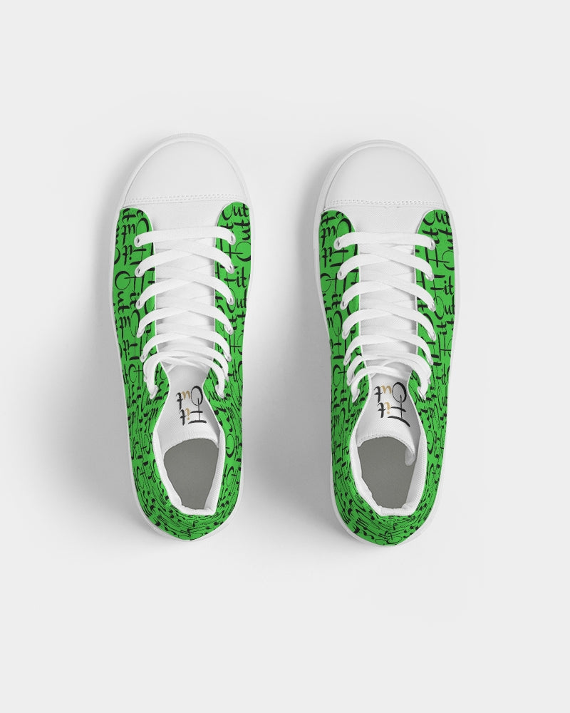 Lemon-Lime Women's Hightops
