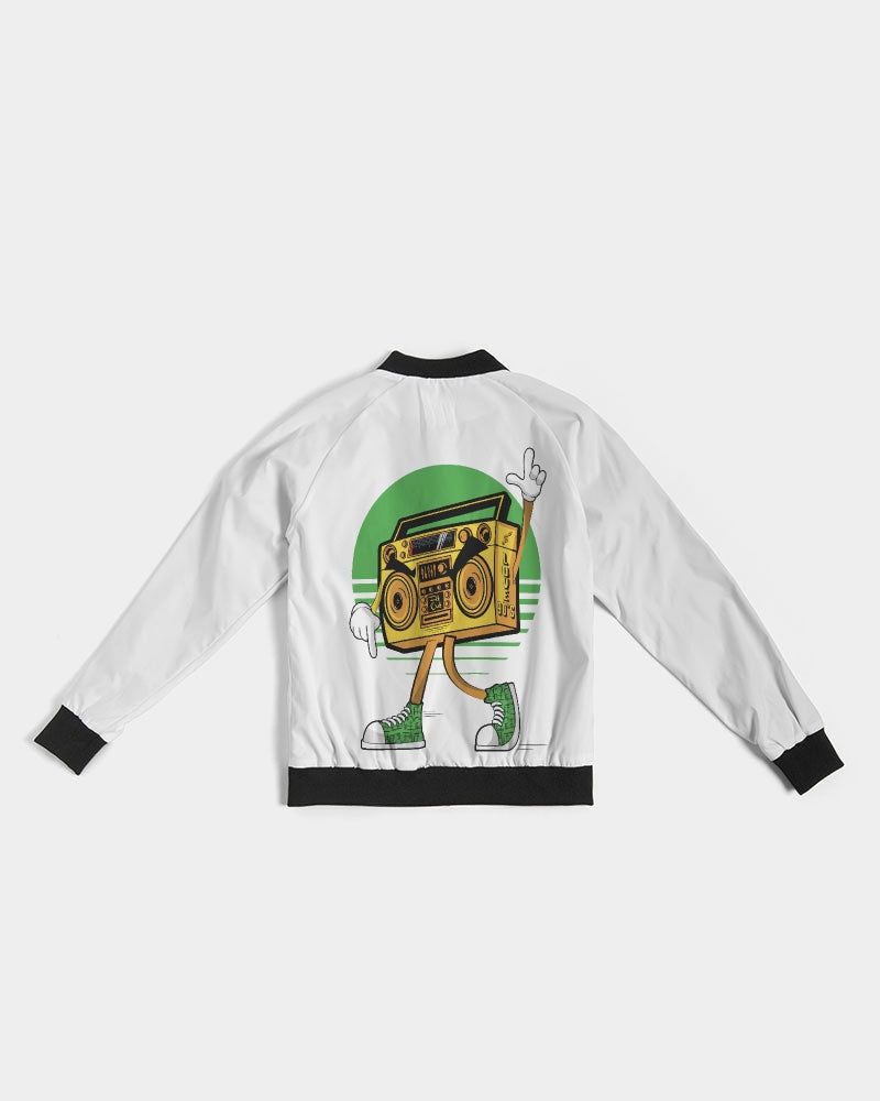 Golden Lime Lightweight Bomber Jacket