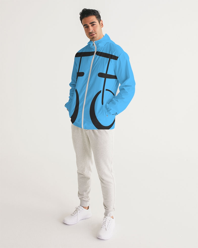 Blue Raspberry Men's Windbreaker