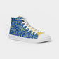 Royal Blue Women's Hightop Canvas Shoe