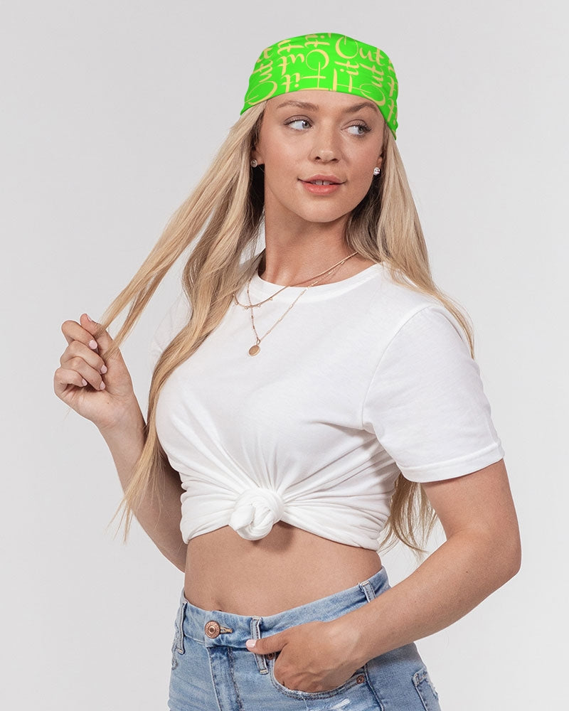 Lime Bandana Set