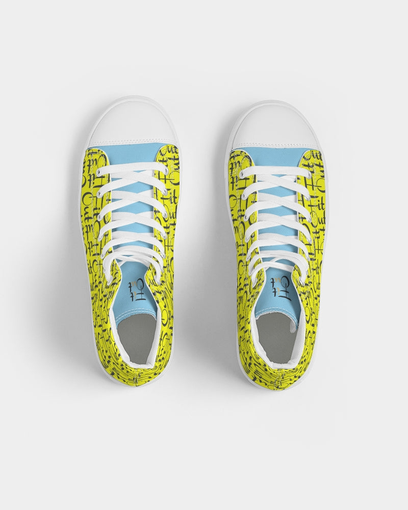 Lemon Cotton Candy Women's Hightops