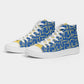 Royal Blue Women's Hightop Canvas Shoe