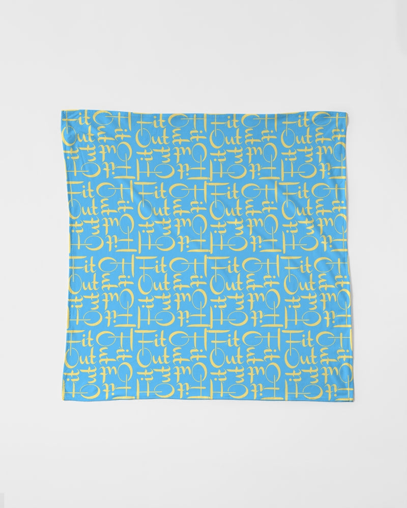 Turquoise-  You Can Fit Out 2 Bandana Set