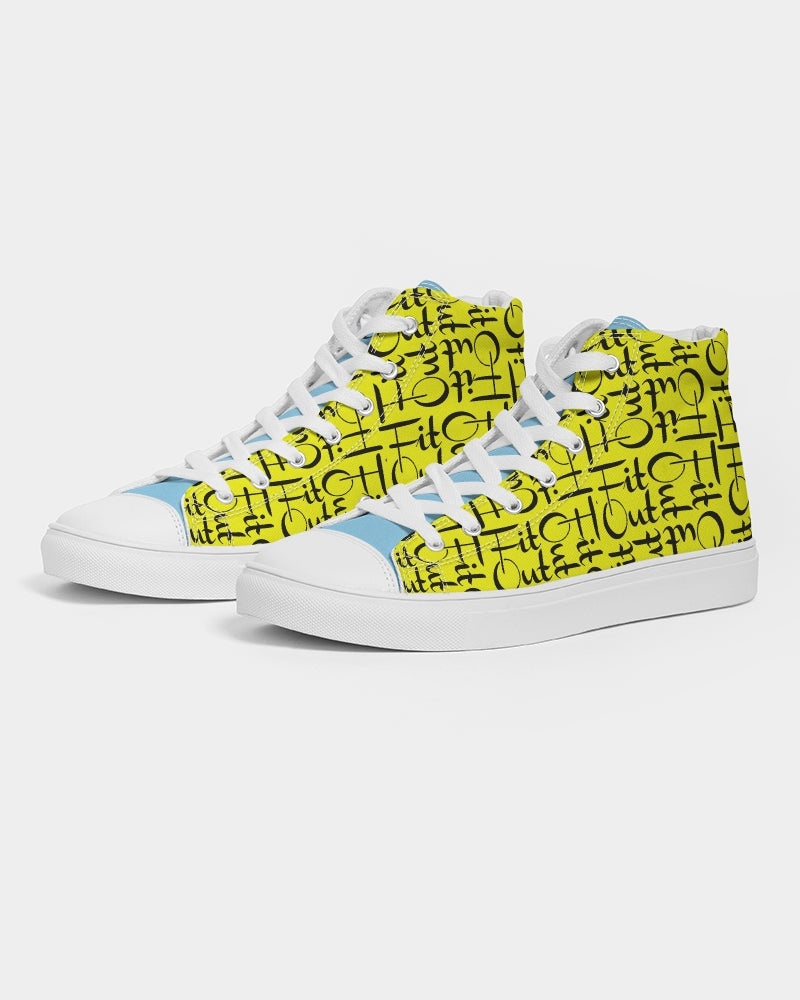 Lemon Cotton Candy Men's Hightops