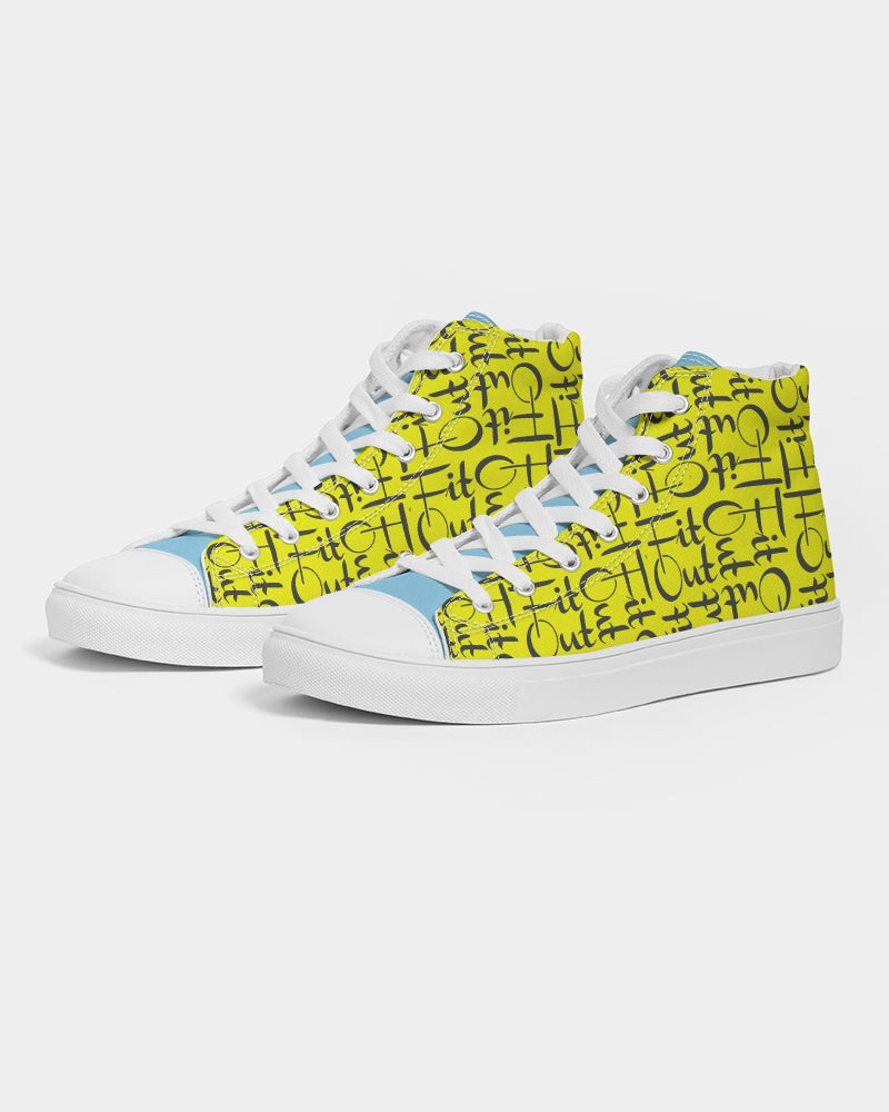 Lemon Cotton Candy Women's Hightops