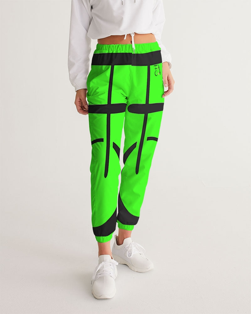 Fast-drying track pants - Neon green - Ladies | H&M SG